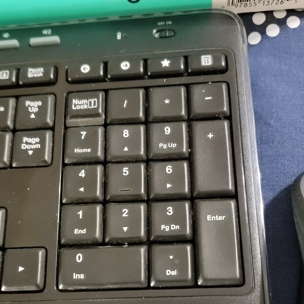 Logitech Black Wireless Keyboard & Mouse Combo